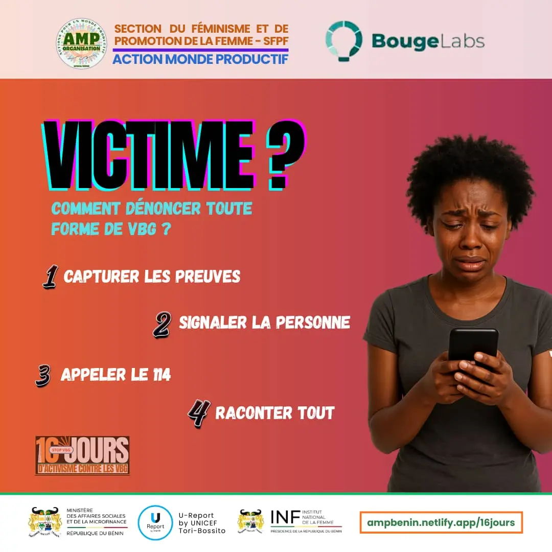 Signaler et dénoncer les violences basées sur le genre