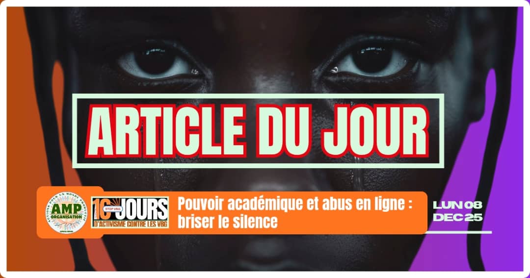 VBG numériques au Bénin - visuel principal