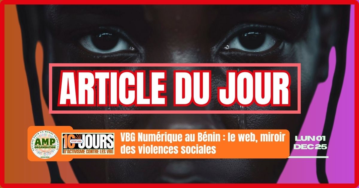 VBG numériques au Bénin - visuel principal